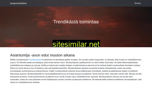 luvianmerihelmi.fi alternative sites