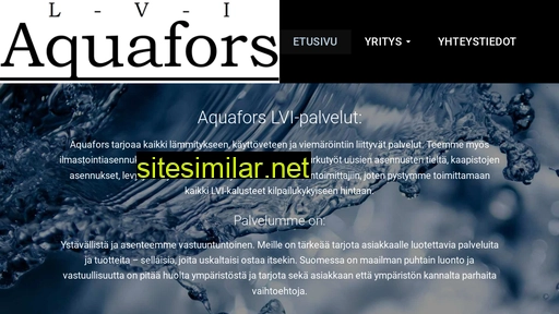 lviaquafors.fi alternative sites