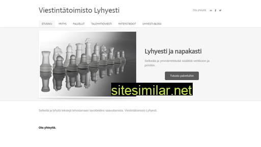 lyhyesti.fi alternative sites