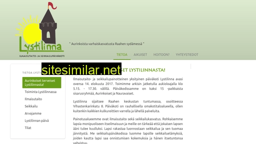 lystilinna.fi alternative sites