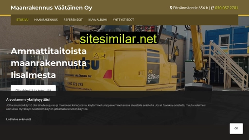 maanrakennusvaatainen.fi alternative sites