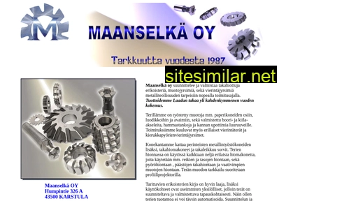 maanselka.fi alternative sites