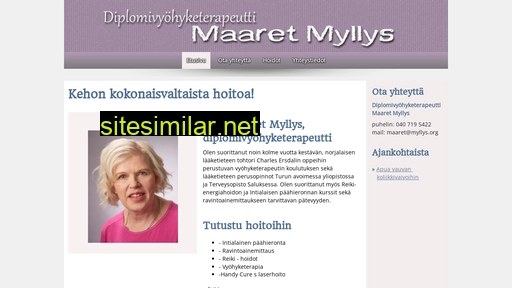 maaretmyllys.fi alternative sites