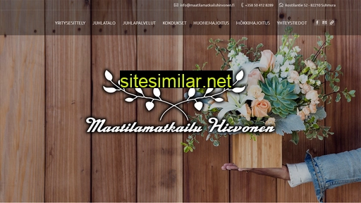 maatilamatkailuhirvonen.fi alternative sites