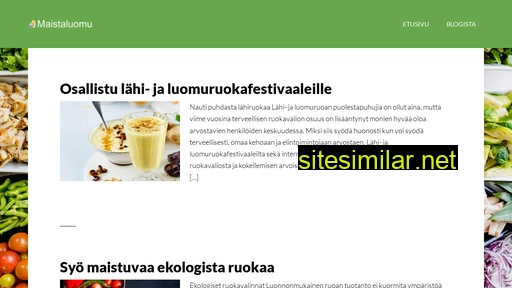 maistaluomu.fi alternative sites