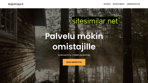 majoittaja.fi alternative sites