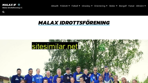 malaxif.idrott.fi alternative sites