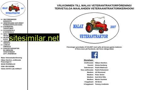 malaxveterantraktor.fi alternative sites