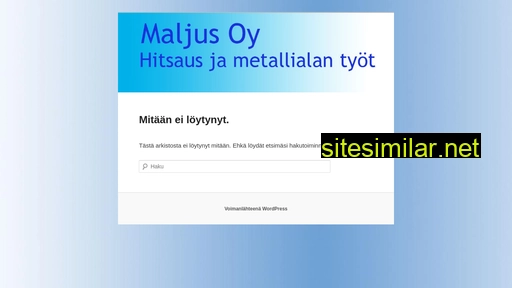 maljus.fi alternative sites