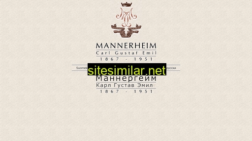 mannerheim.fi alternative sites