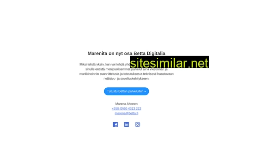 marenita.fi alternative sites