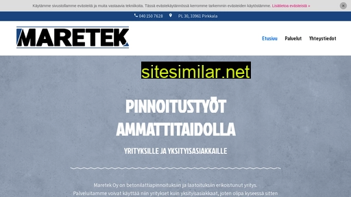 maretek.fi alternative sites