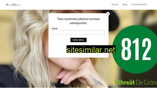 mariaaleksiina.fi alternative sites