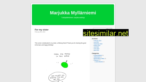 marjukkamyllarniemi.fi alternative sites