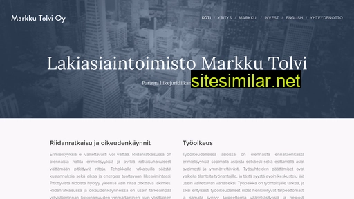 markkutolvi.fi alternative sites