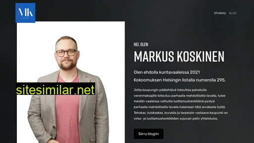 markuskoskinen.fi alternative sites