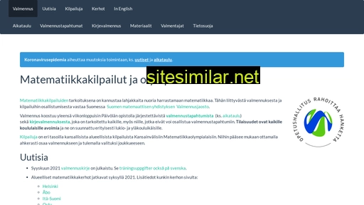 matematiikkakilpailut.fi alternative sites