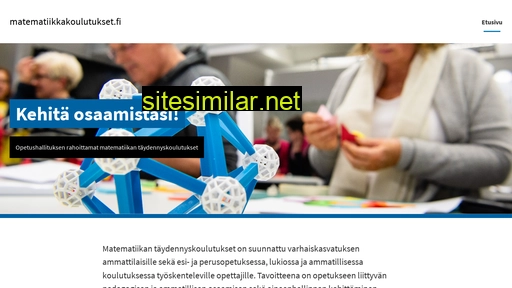 matematiikkakoulutukset.fi alternative sites
