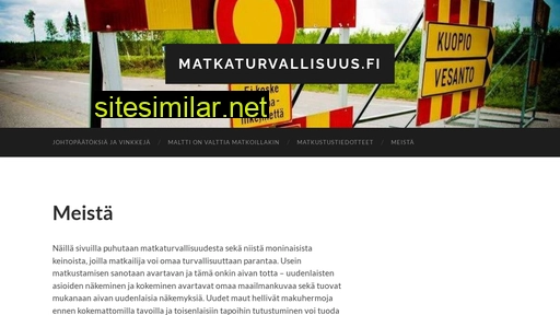 matkaturvallisuus.fi alternative sites
