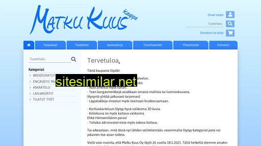 matkukuus.fi alternative sites