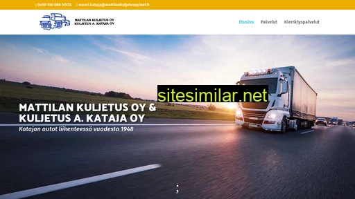 mattilankuljetus.fi alternative sites