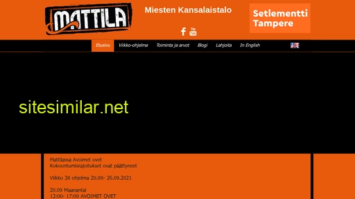mattilanmiehet.fi alternative sites
