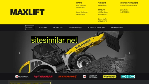 maxlift.fi alternative sites