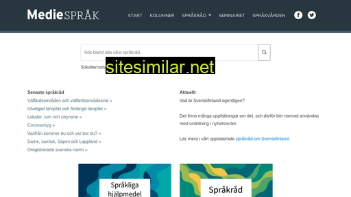 mediesprak.fi alternative sites