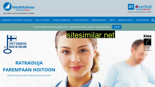 medimattress.fi alternative sites
