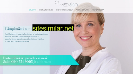 mediskin.fi alternative sites