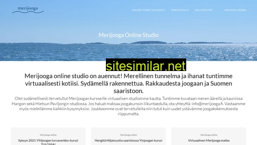 merijoogaonline.fi alternative sites