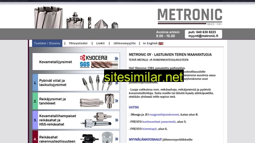 metronic.fi alternative sites