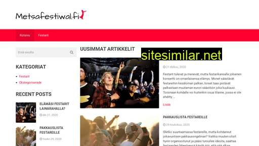 metsafestiwal.fi alternative sites