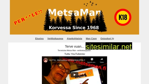 metsaman.fi alternative sites