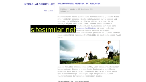 mikaelalofroth.fi alternative sites
