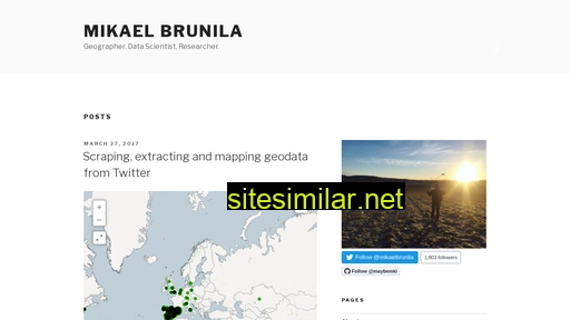 Mikaelbrunila similar sites
