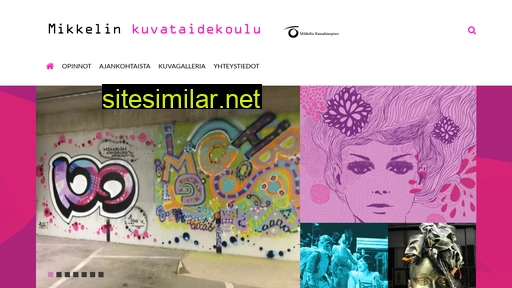 mikkelinkuvataidekoulu.fi alternative sites