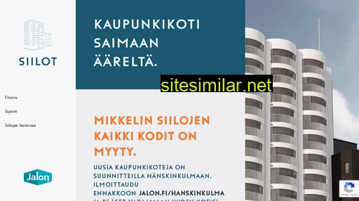 mikkelinsiilot.fi alternative sites