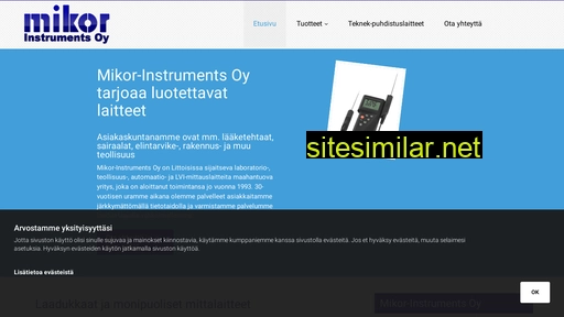 mikor-instruments.fi alternative sites