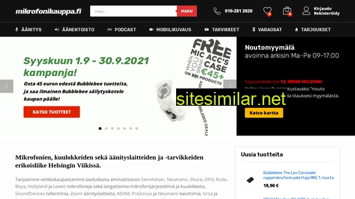 mikrofonikauppa.fi alternative sites