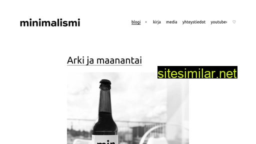 minimalismi.fi alternative sites