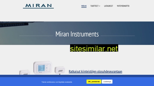 miraninstruments.fi alternative sites