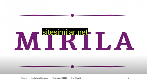 mirila.fi alternative sites