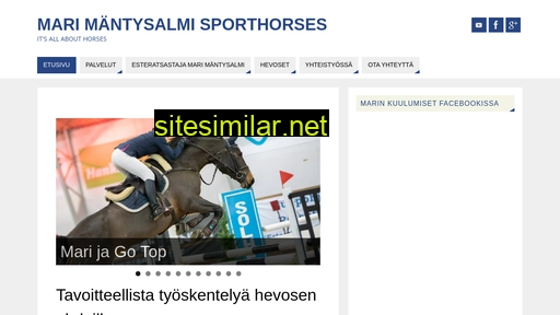 mmsporthorses.fi alternative sites