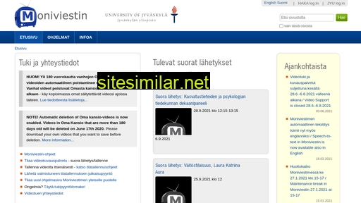 moniviestin.jyu.fi alternative sites