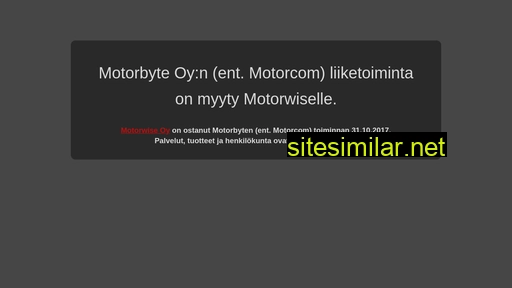 motorbyte.fi alternative sites