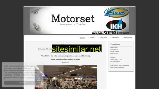 motorset.fi alternative sites