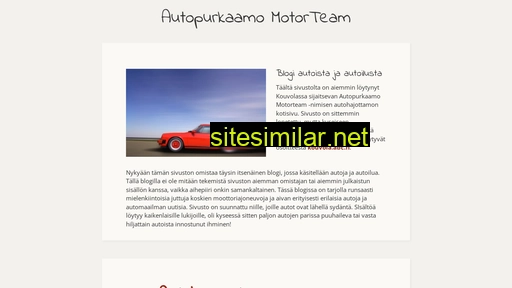 motorteam.fi alternative sites