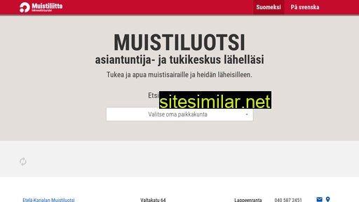muistiluotsi.fi alternative sites