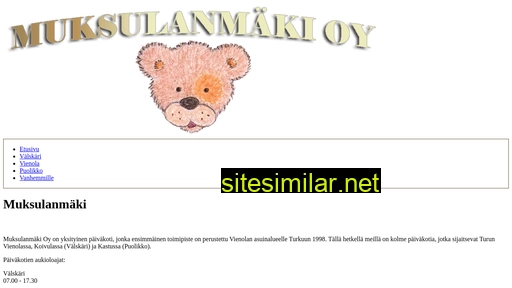muksulanmaki.fi alternative sites